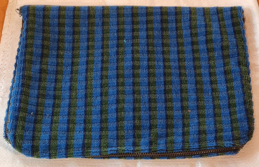 British Rail Bournemouth Blue Moquette Laptop Case