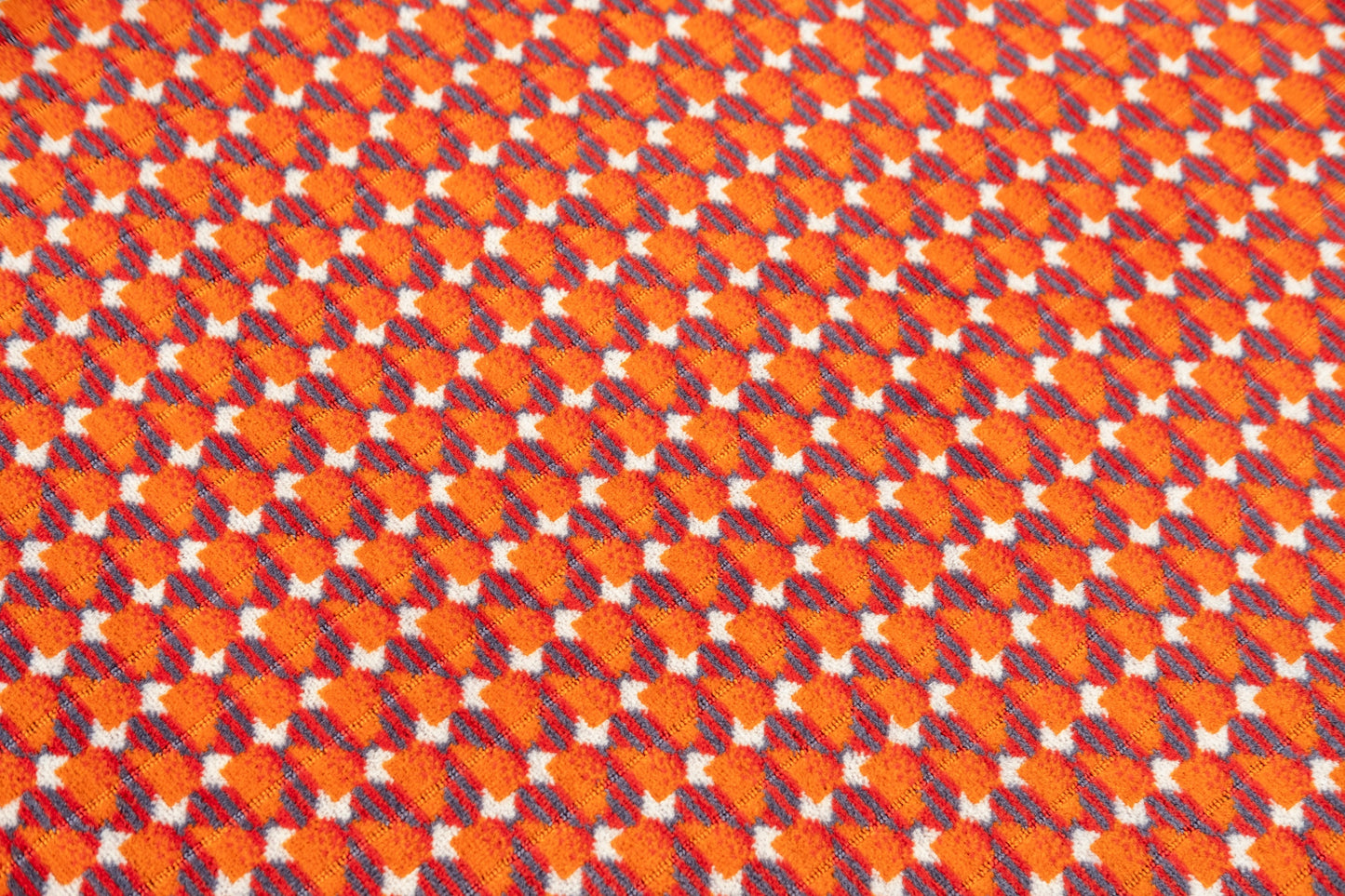 Glasgow Subway (Clockwork Orange) Moquette Fabric Sold by the Metre