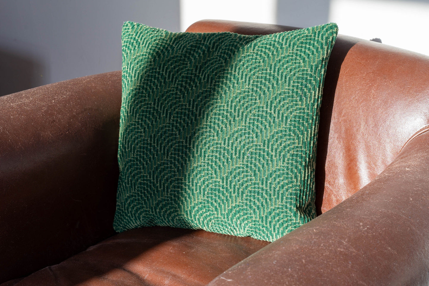 GWR Great Western Shell Moquette Cushion