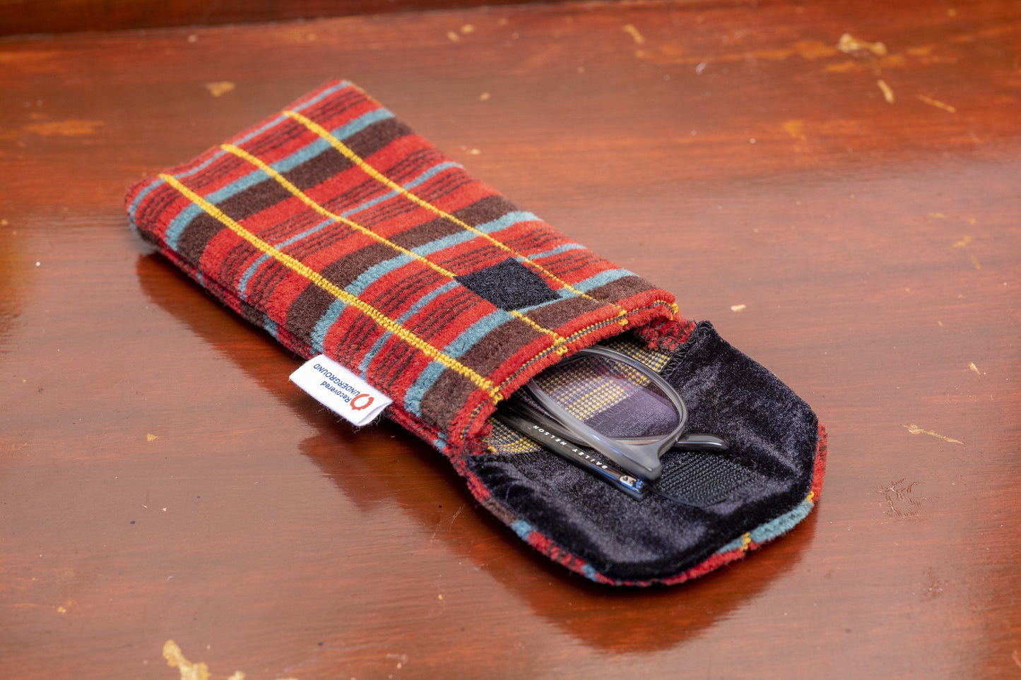 London Transport Routemaster (RM) Bus Moquette Phone/Glasses case