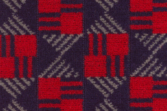 London Underground Central Line 1992 Moquette Fabric sold by the Metre