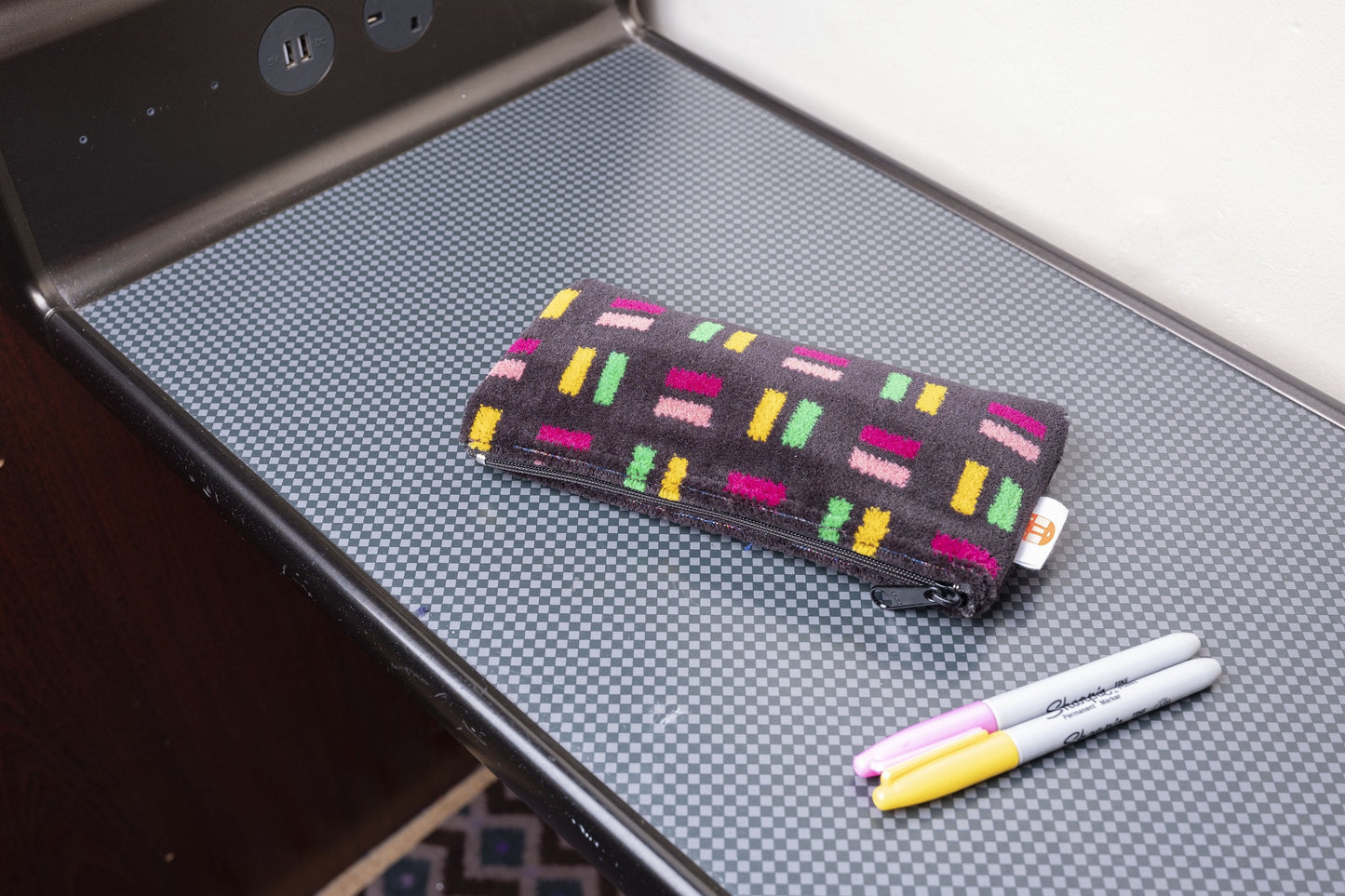 London Underground S Stock District, Circle, H&C and Metropolitan Line Moquette Pencil Case