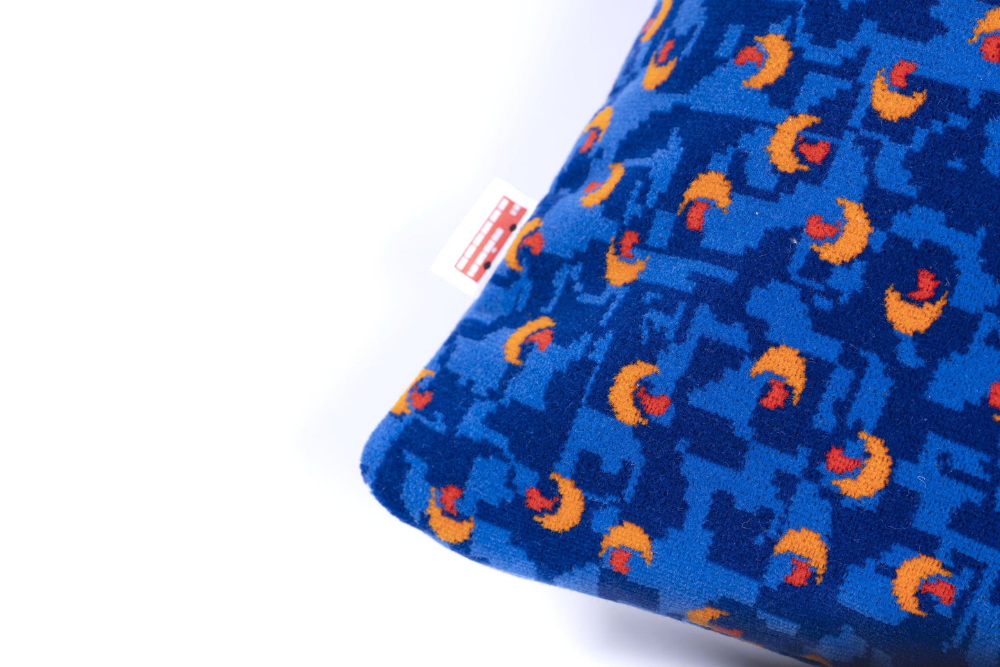 Stagecoach Bus Blue Beachball Moquette Cushion