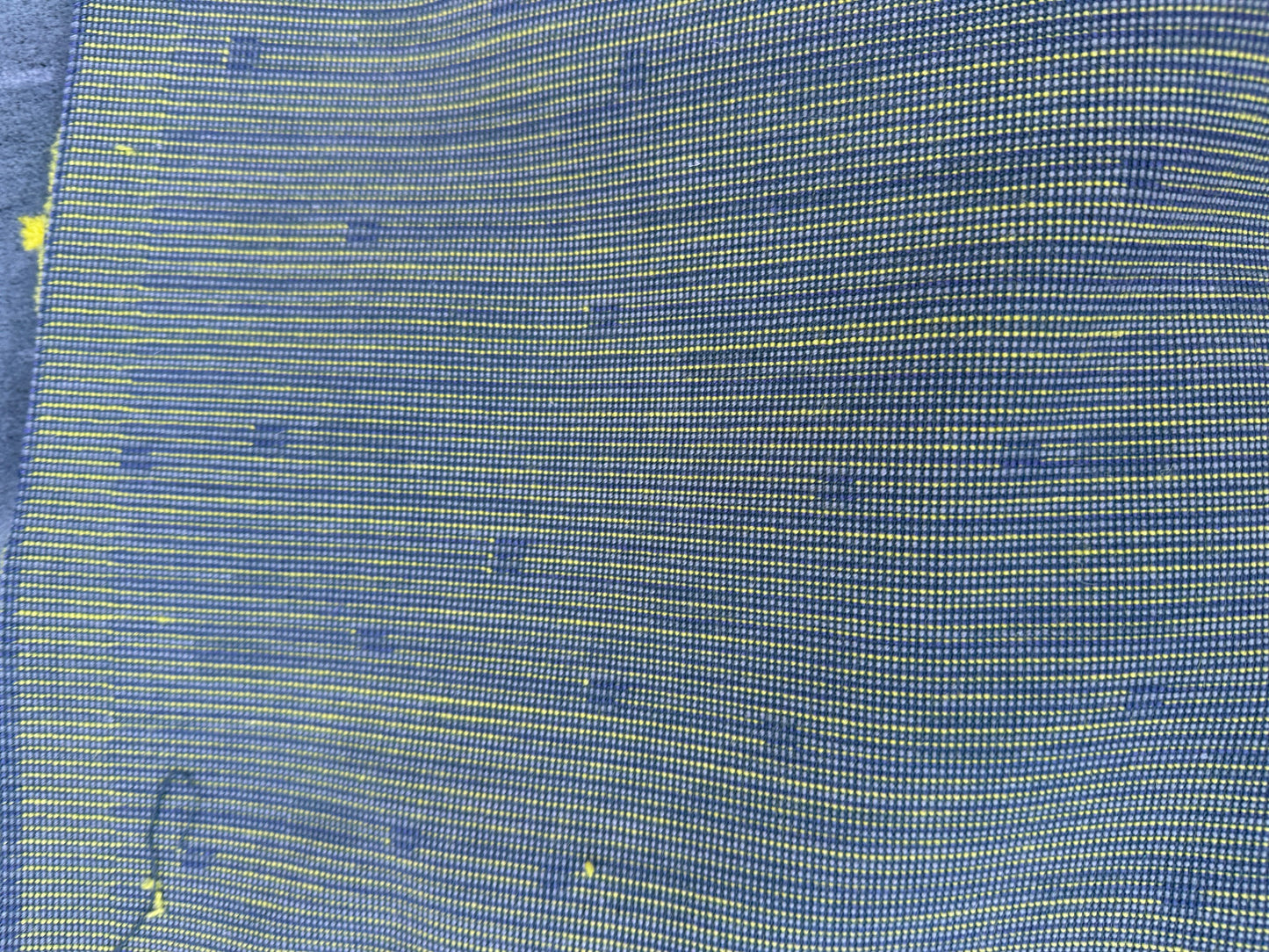 Grey,Yellow Bus Moquette Fabric Sold by the Metre