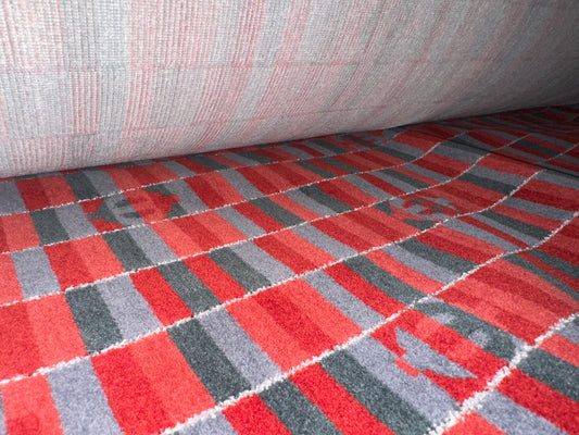 London Transport (TfL) Bus Moquette Fabric – Sold by the Metre