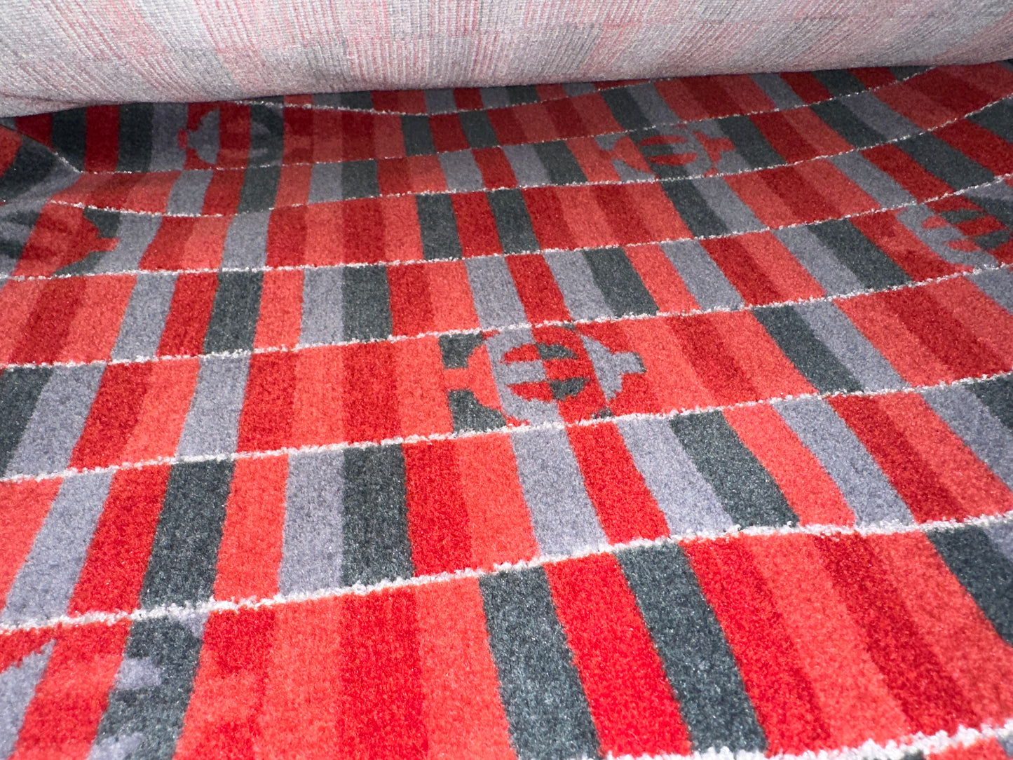 London Transport (TfL) Bus Moquette Fabric – Sold by the Metre