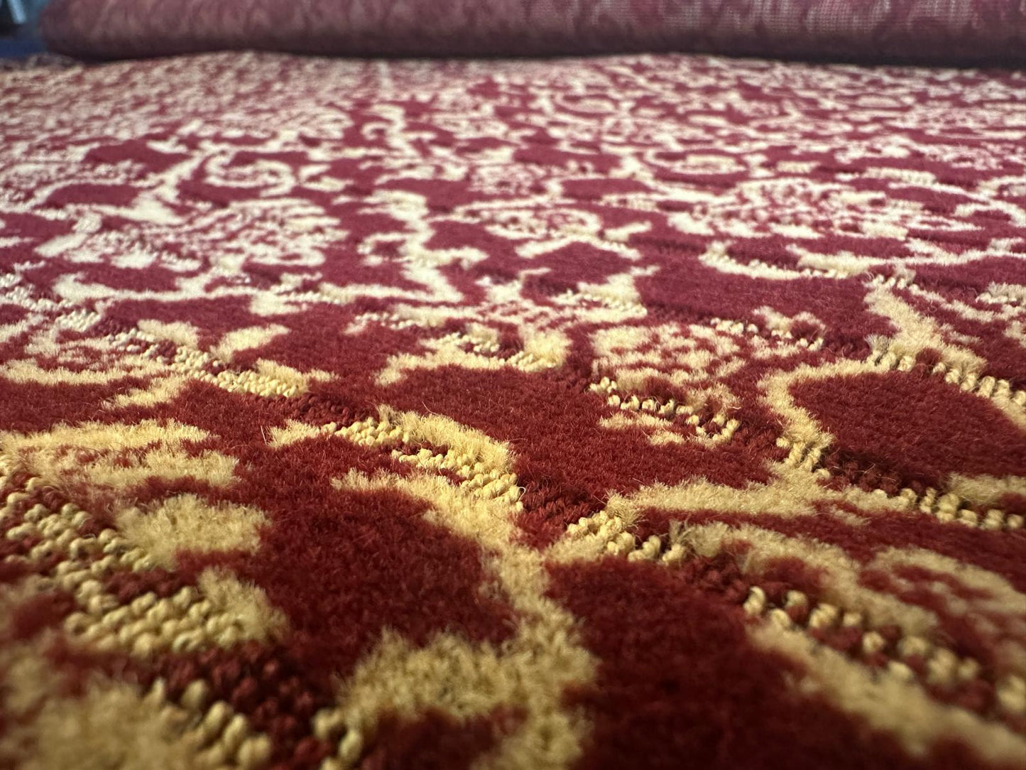 GWR RedSnap Dragon Moquette Fabric Sold by the Metre