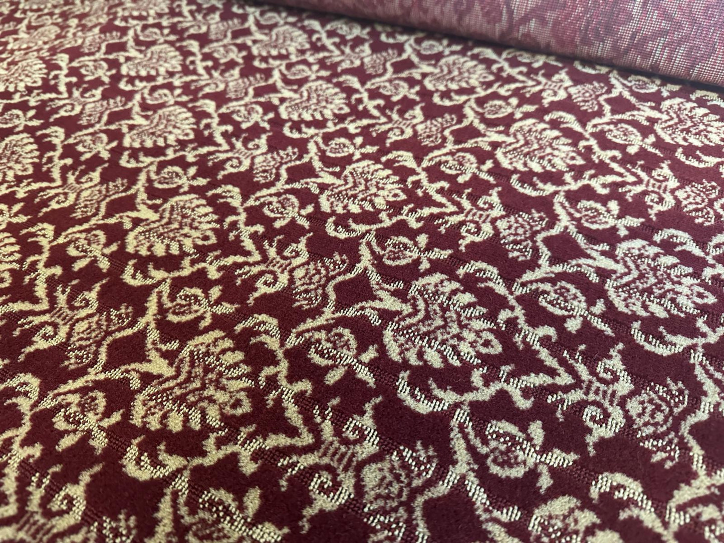 GWR RedSnap Dragon Moquette Fabric Sold by the Metre