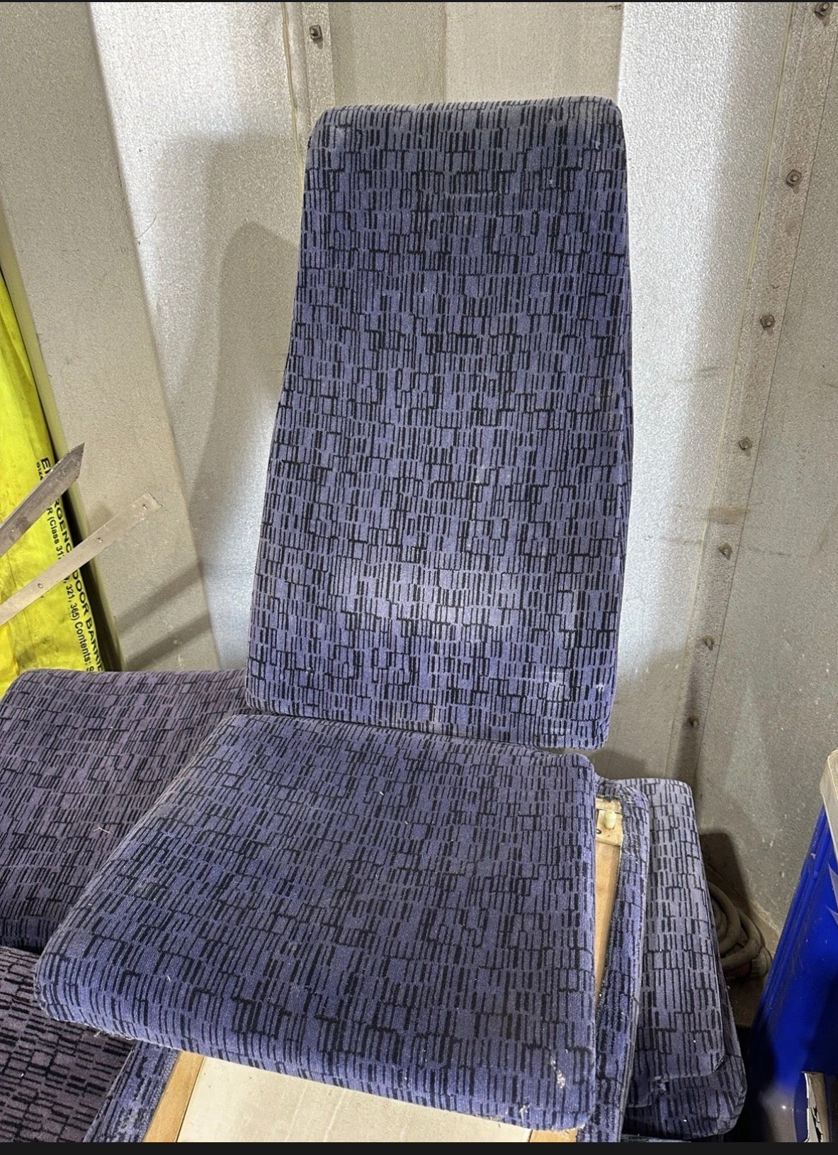 Class 465 Networker cushion set detail