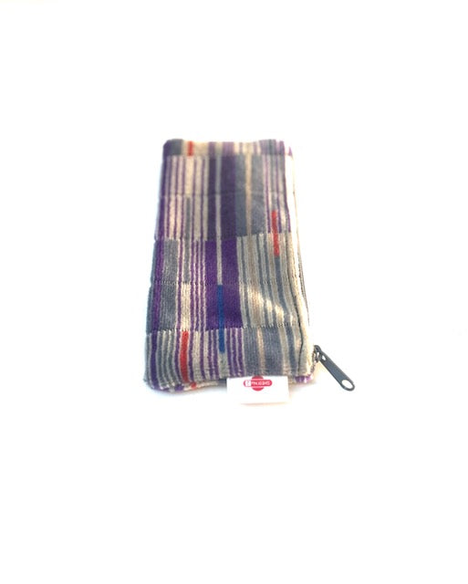 Elizabeth Line Purple Moquette Pencil Case