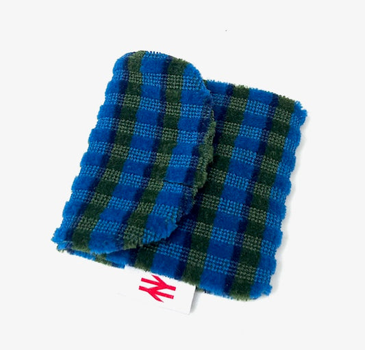 British Rail Bournemouth Blue Moquette Purse/Card Holder