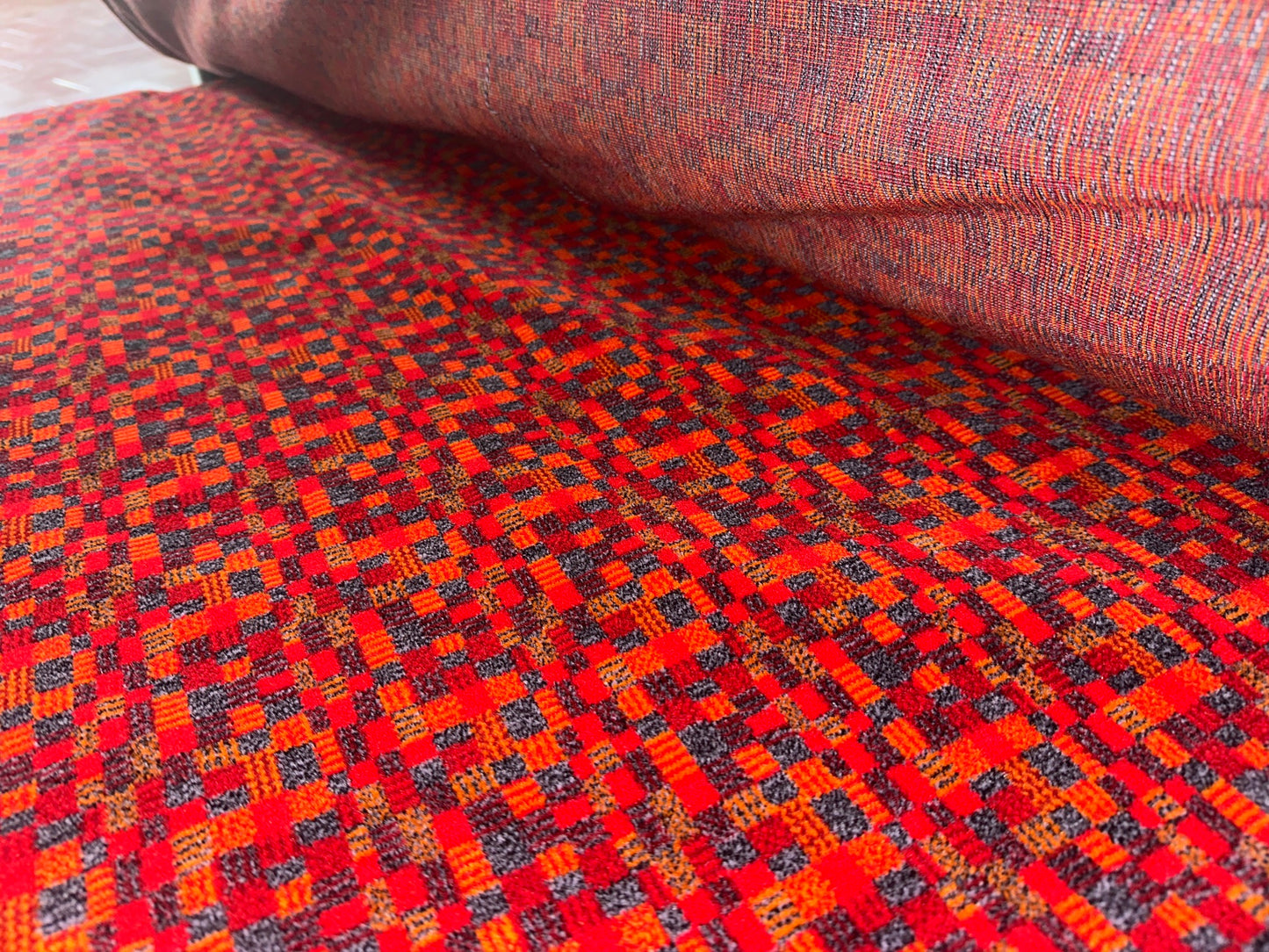 North London Bus Moquette Fabric Sold by the Metre