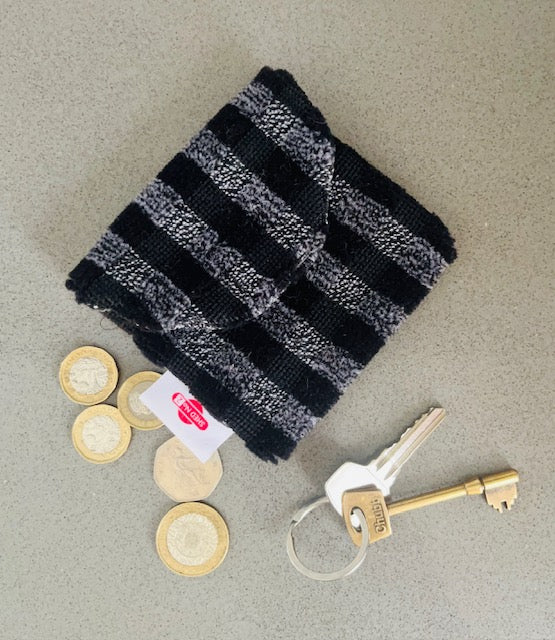 British Rail Engine Drivers Smokey Moquette Purse/Card Holder
