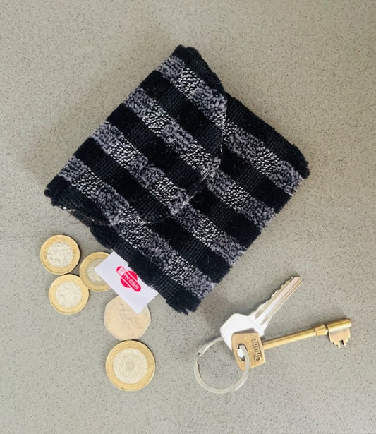 British Rail Engine Drivers Smokey Moquette Purse/Card Holder