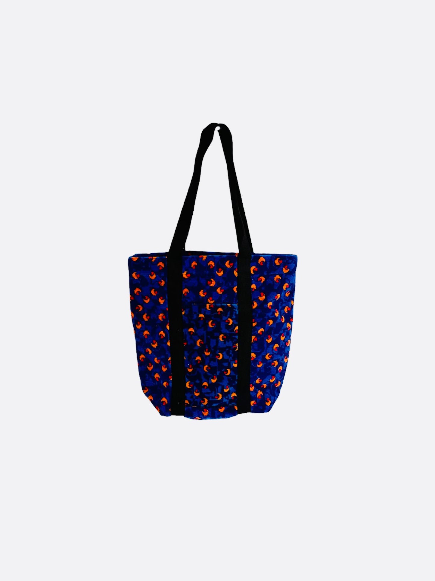 Stagecoach Bus Blue Beachball Moquette Tote Bag
