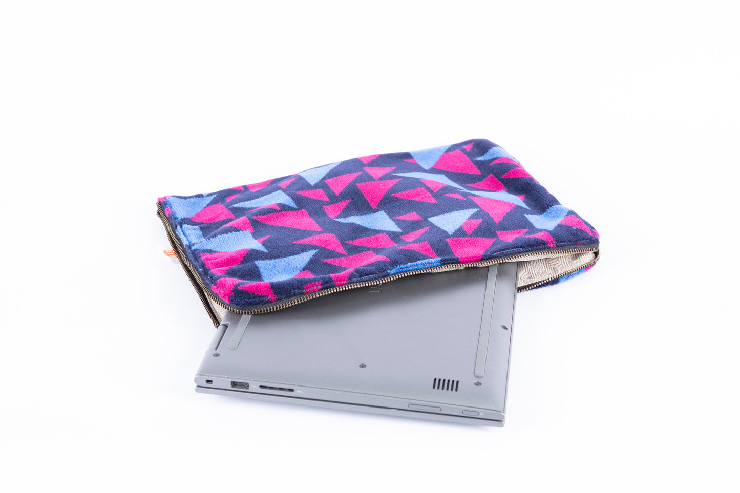 London Underground Metropolitan Line Moquette Laptop Case