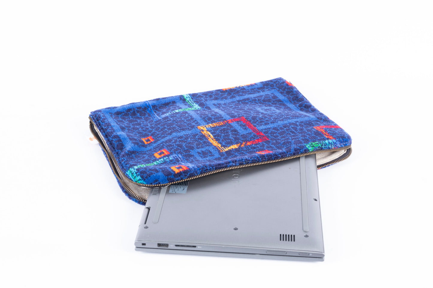 London Underground Piccadilly Line Moquette Laptop Case