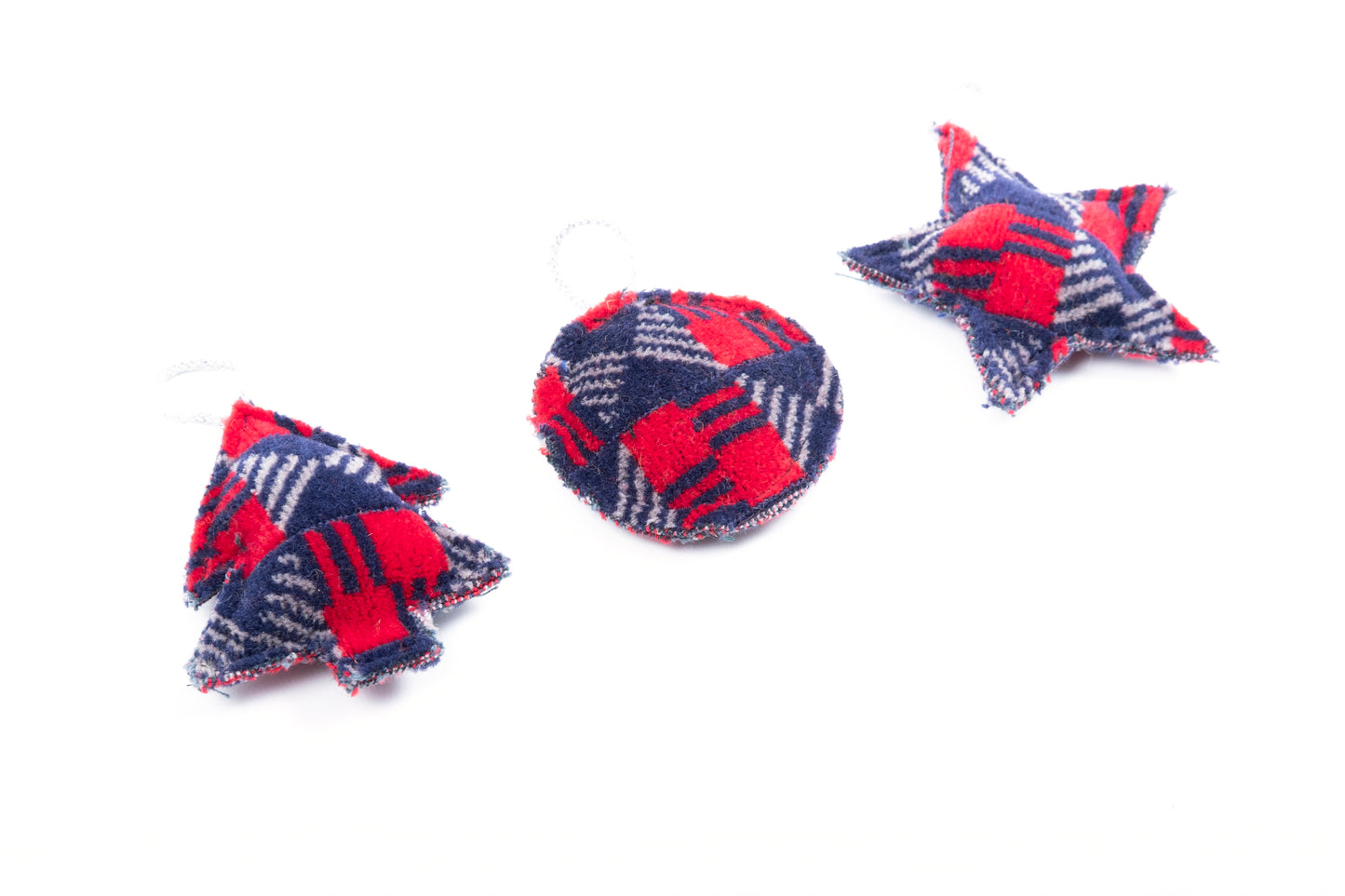 London Underground Central Line 1992 Moquette Christmas Decoration Collection