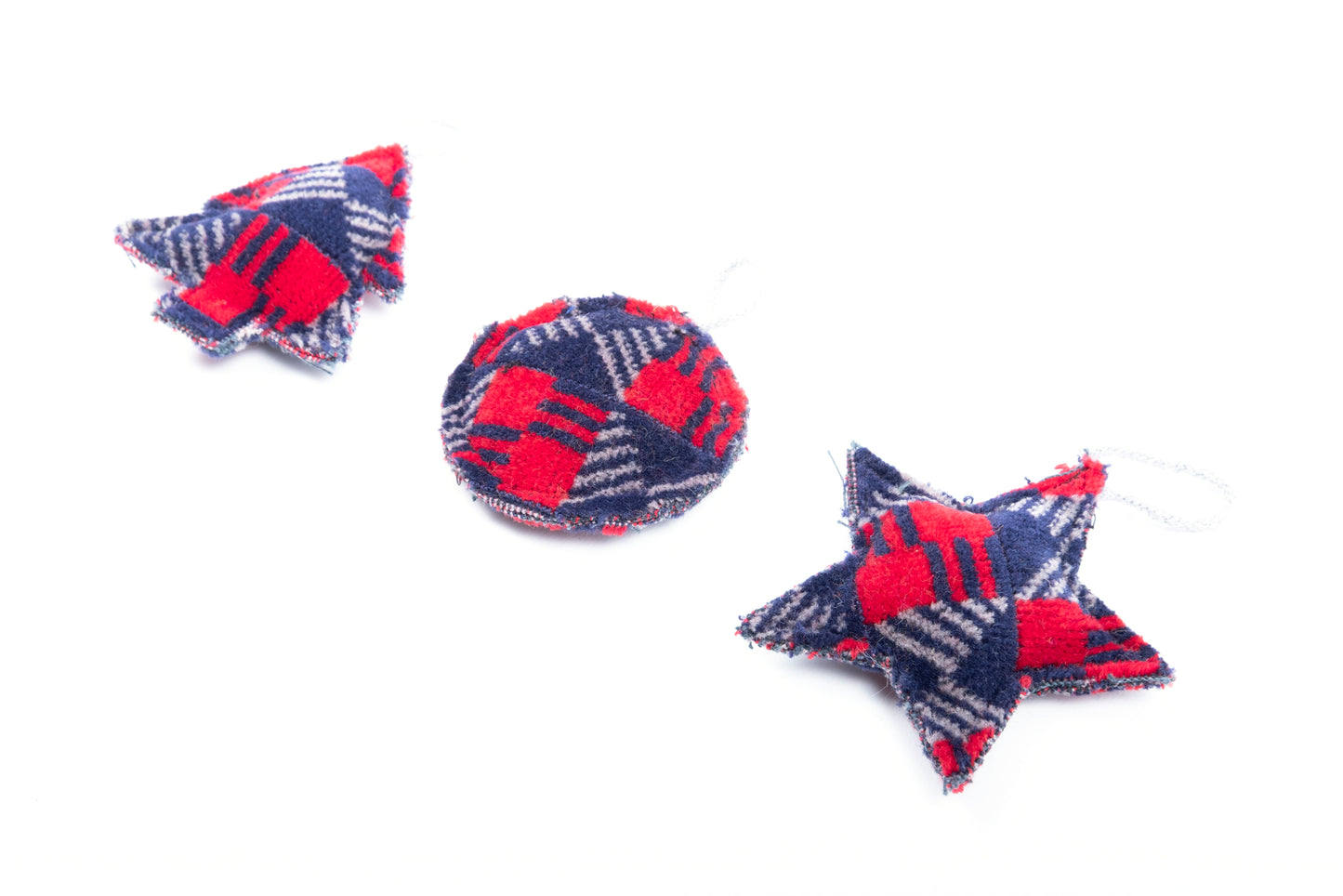 London Underground Central Line 1992 Moquette Christmas Decoration Collection