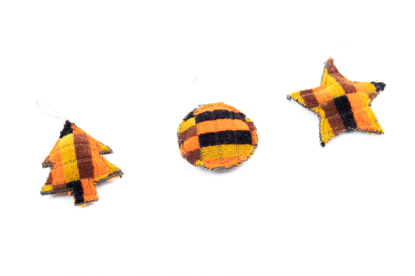 London Underground and Bus District Line Moquette Christmas Decoration Collection