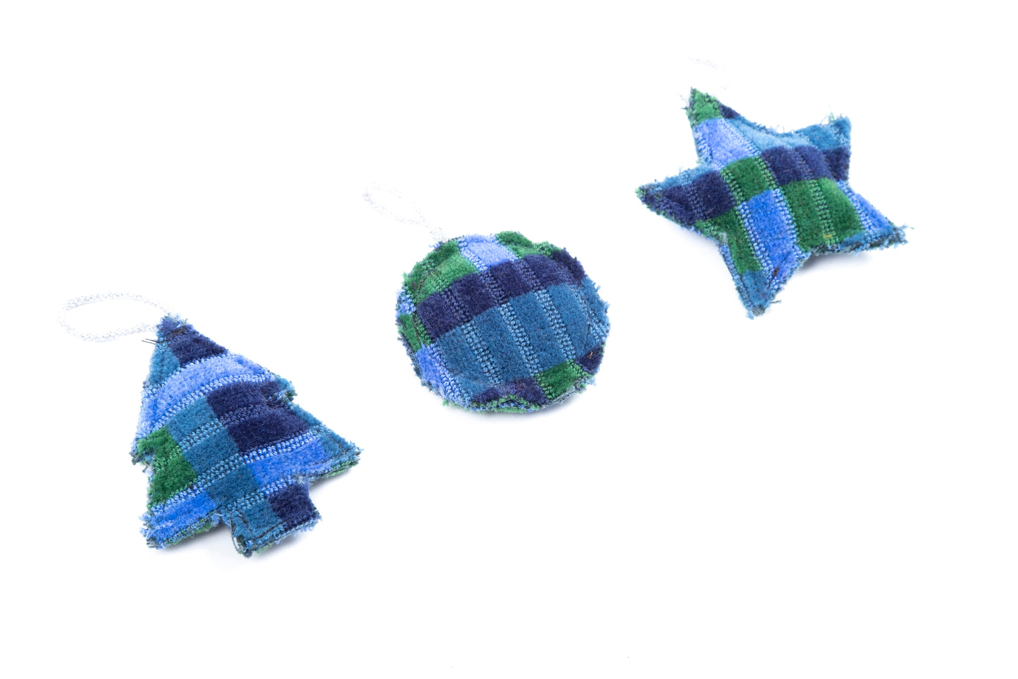 London Underground and Bus Victoria Line Straub Moquette Christmas Decoration Collection
