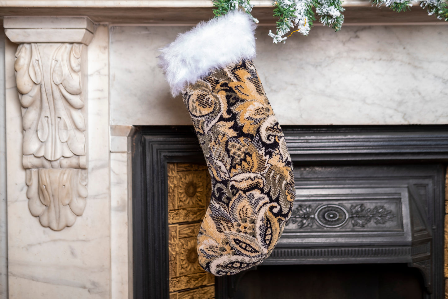Pullman / Orient Express (Pullman) Victorian Tapestry Moquette Christmas Stocking