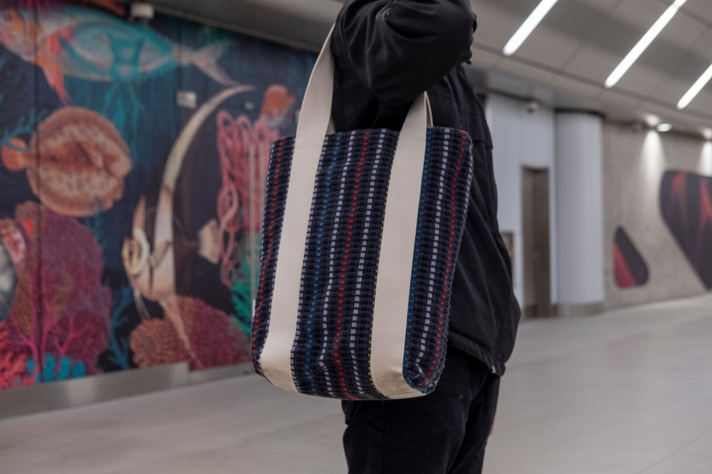 British Rail Trojan Moquette Tote Bag