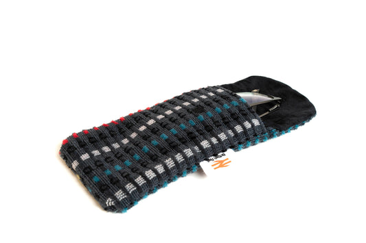 British Rail Trojan Moquette Phone/Glasses Case