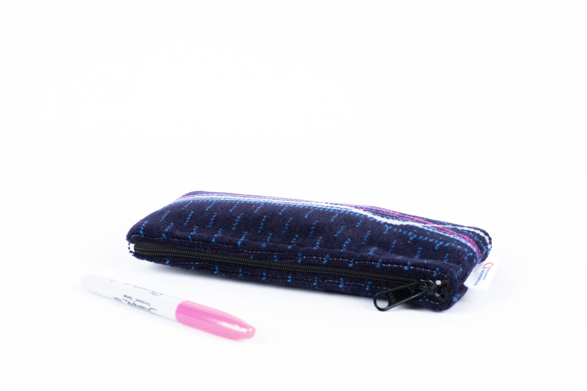 First Dynamic Lines Moquette Pencil Case