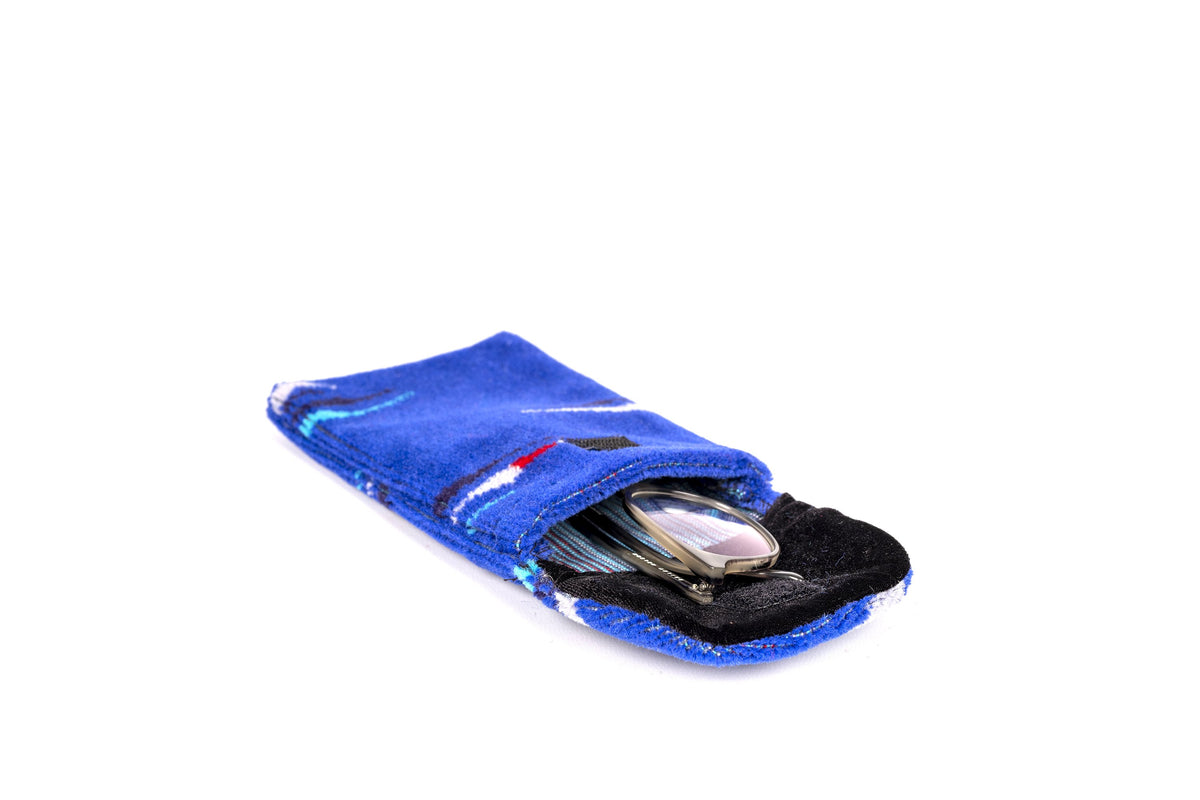 London Transport DLR (Docklands Light Railway) Moquette Phone & Glasses Case
