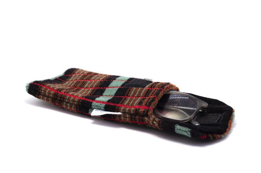 London Bus (1950's) RT Bus Moquette Phone/Glasses Case