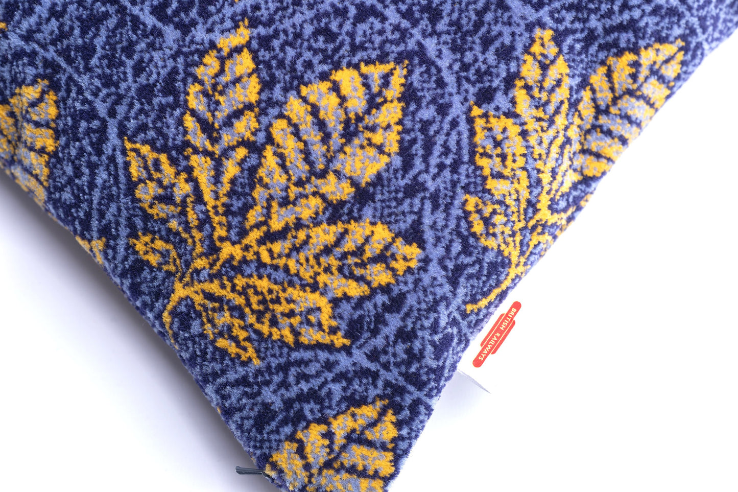 British Rail Festival of Britain Horse Chestnut Moquette Cushion