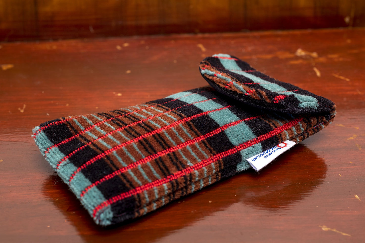 London RT Bus (1950's) Moquette Phone/Glasses Case