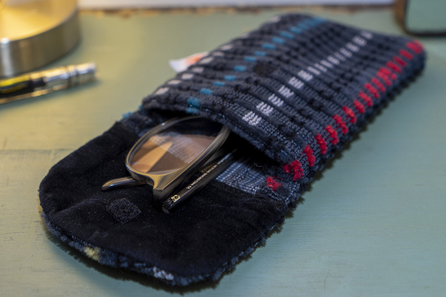 British Rail Trojan Moquette Phone/Glasses Case
