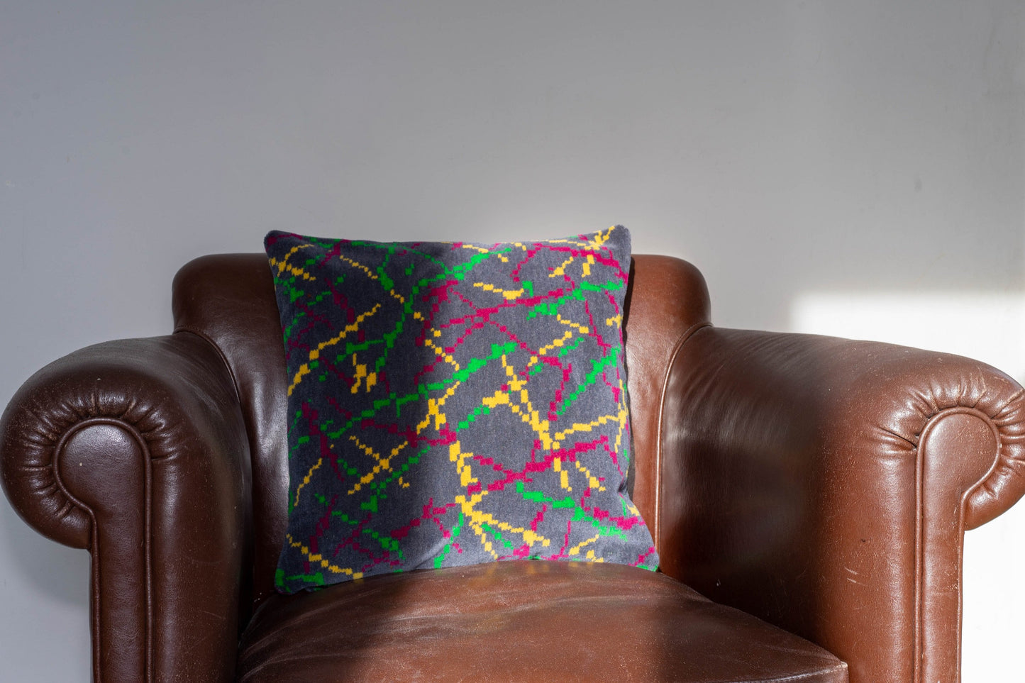 London Underground Hammersmith and City Line Moquette Cushion