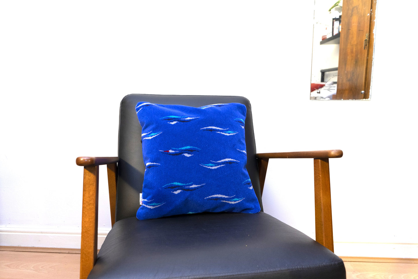 London Transport DLR (Docklands Light Railway) Moquette Cushion