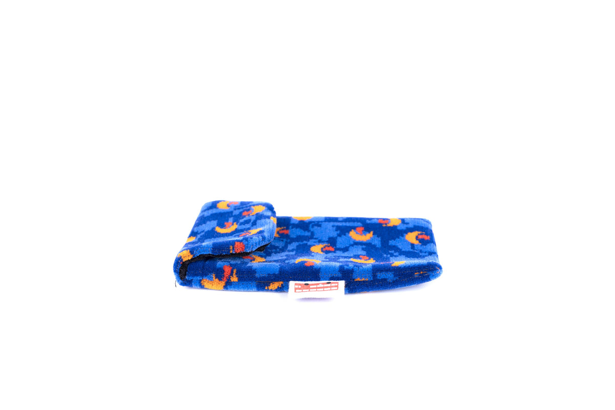 Stagecoach Bus Blue Beachball Moquette Phone & Glasses Case