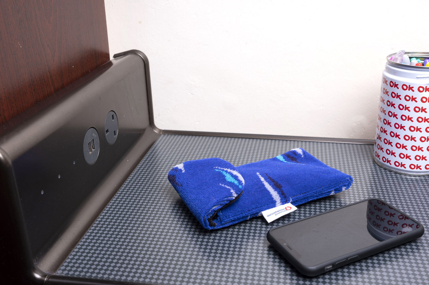 London Transport DLR (Docklands Light Railway) Moquette Phone/Glasses Case
