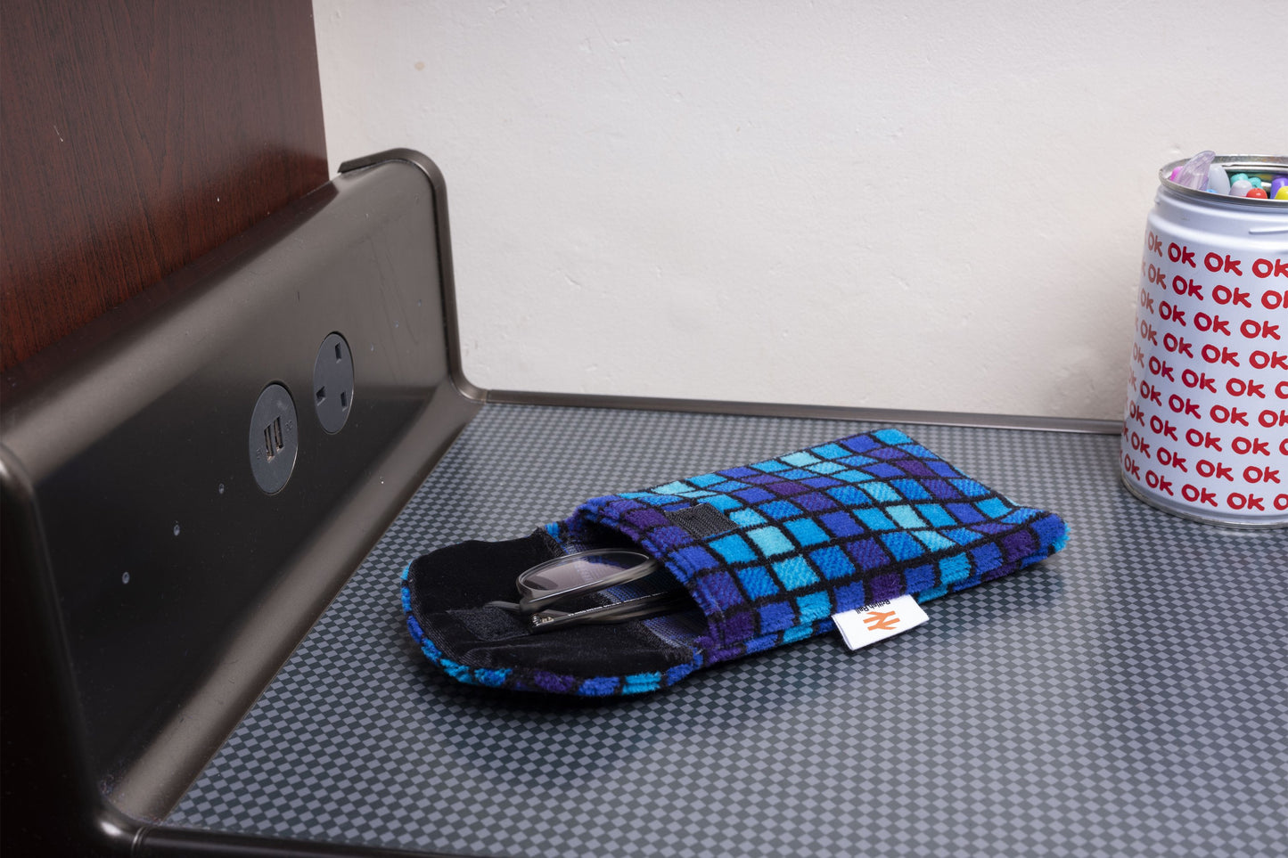 British Rail Provincial Moquette Phone/Glasses Case