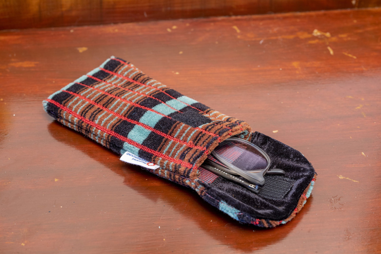 London RT Bus (1950's) Moquette Phone/Glasses Case