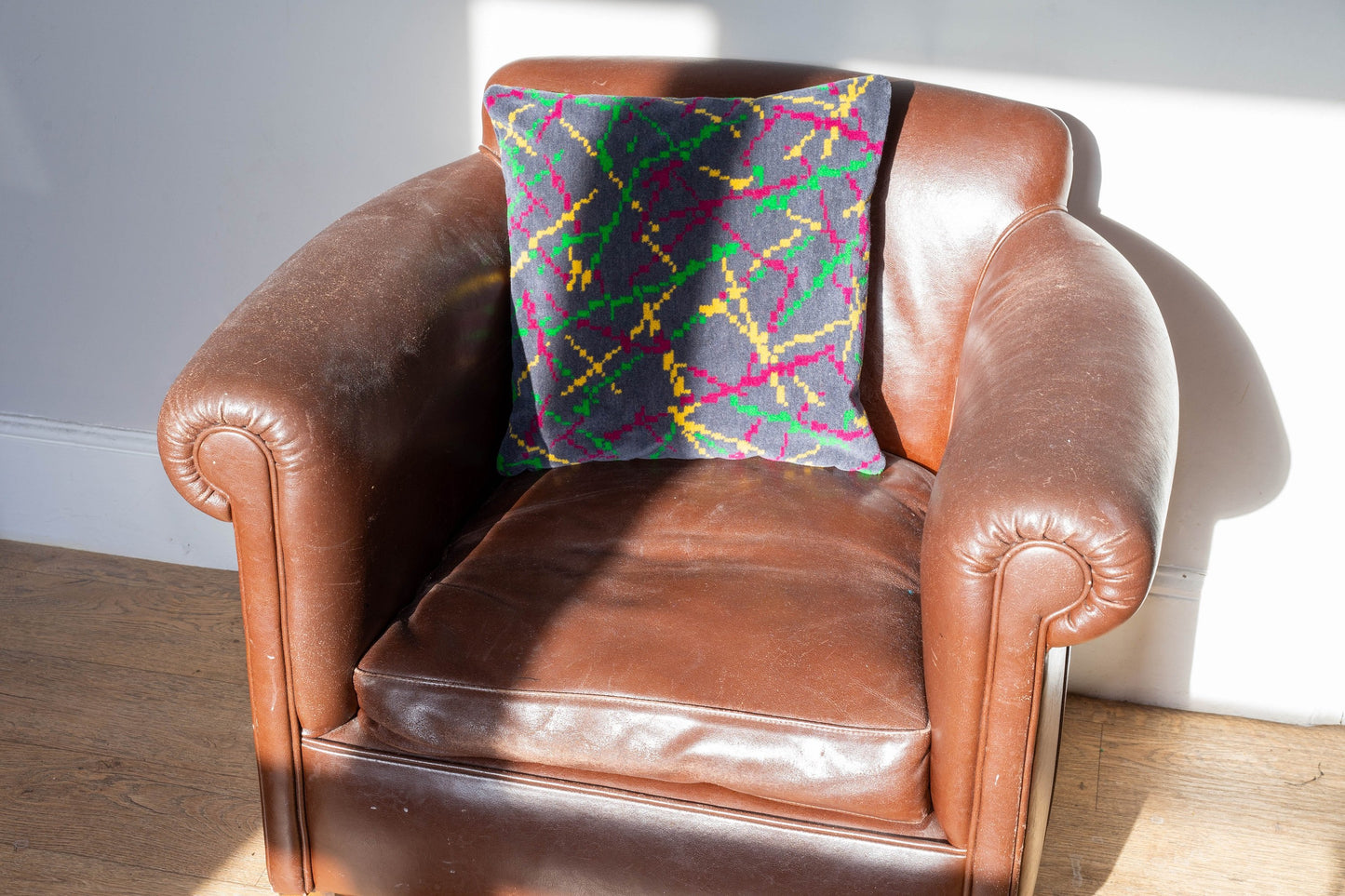 London Underground Hammersmith and City Line Moquette Cushion