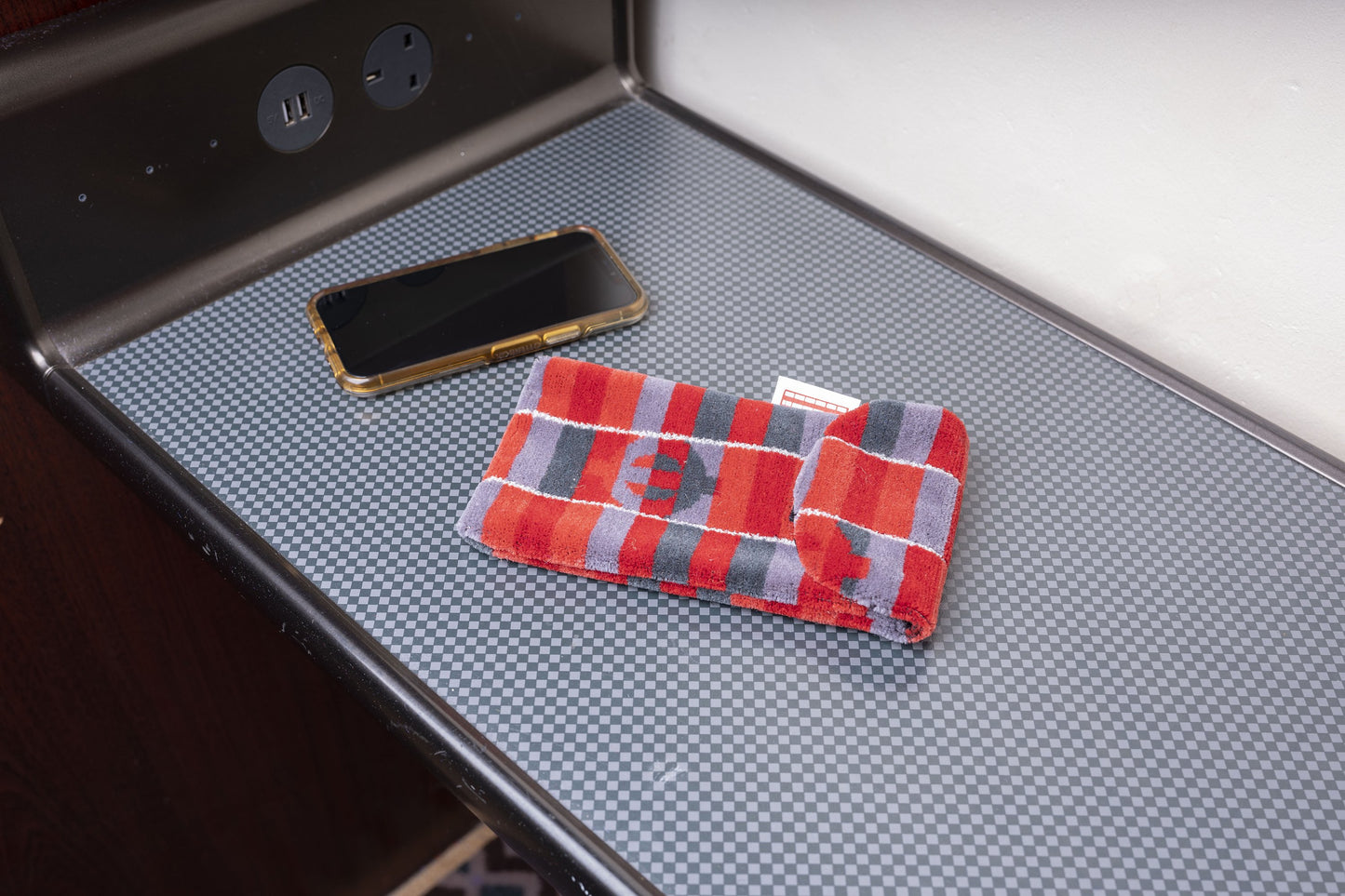 London New Bus 'Enviro 400h City' Moquette Phone/Glasses Case
