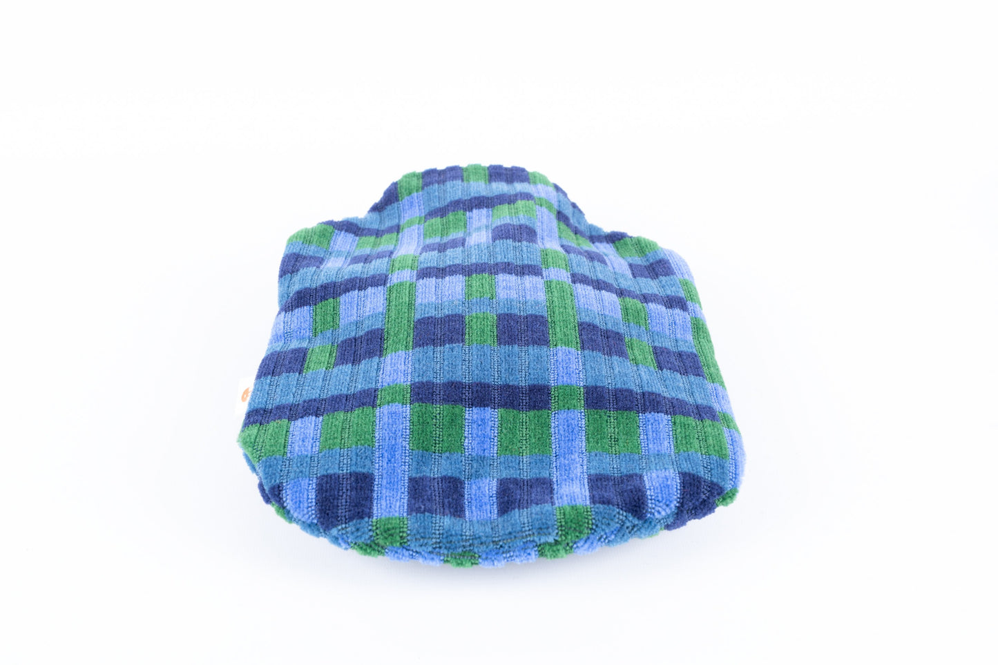 London Underground and London Bus Victoria Line, Blue Straub Moquette Hot Water Bottle Cover