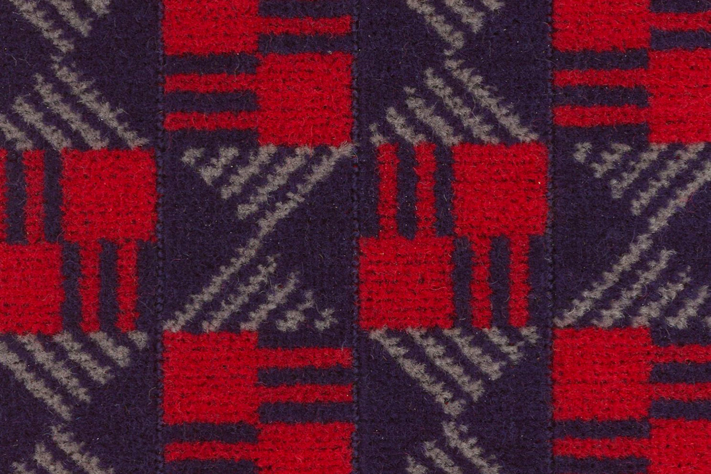 London Underground Central Line 1992 Moquette Cushion