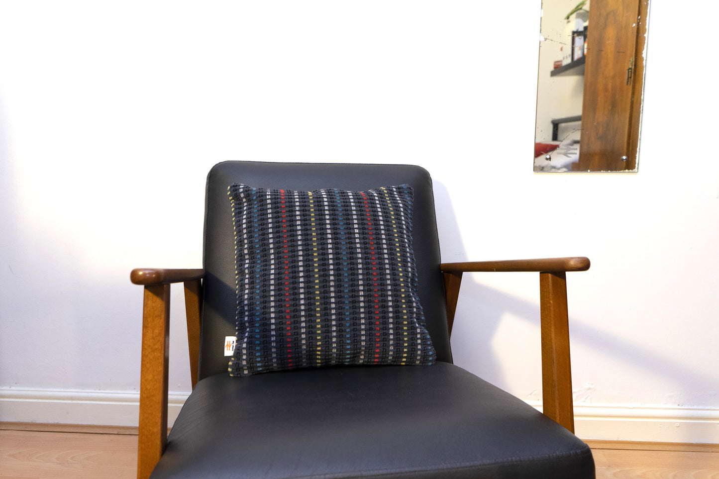 British Rail Trojan Moquette Cushion
