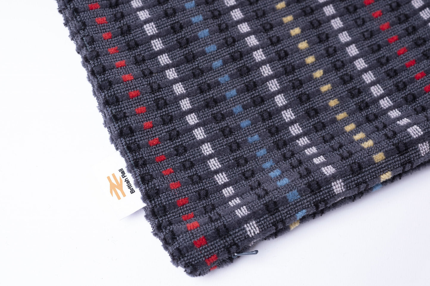British Rail Trojan Moquette Cushion