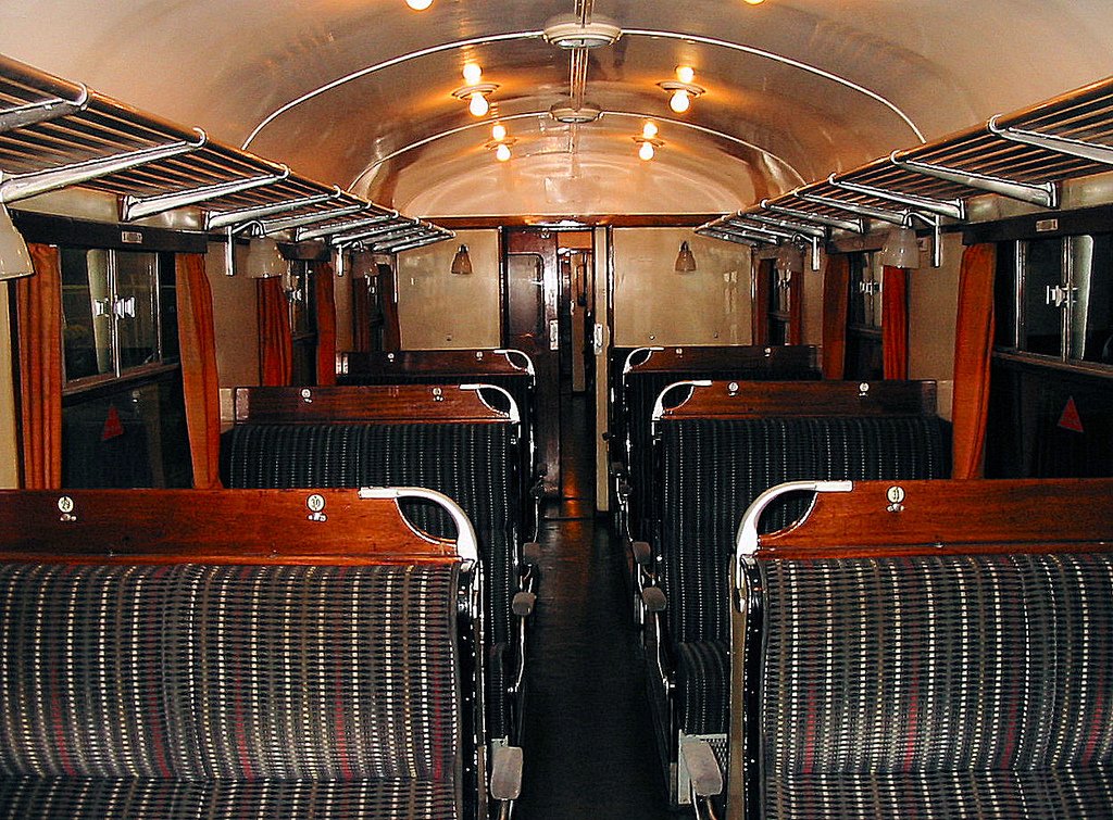 British Rail Trojan Moquette Cushion
