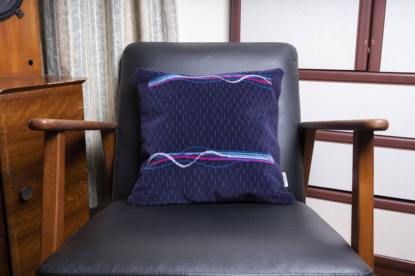 First Dynamic Lines Moquette Cushion