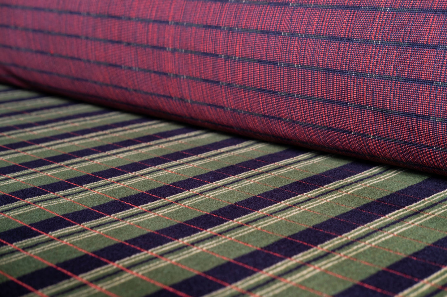 London Bus & London County Green Line (Greenlines)Bus Moquette Fabric sold by the Metre