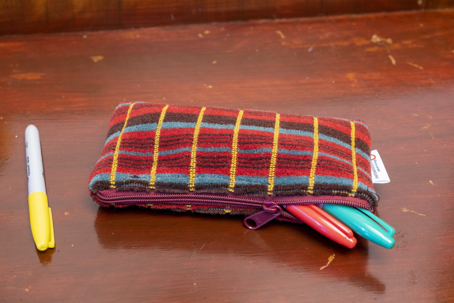 London Transport Routemaster (RM) Bus Moquette Pencil Case